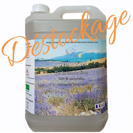 5L Hydrolat BIO Déstockage